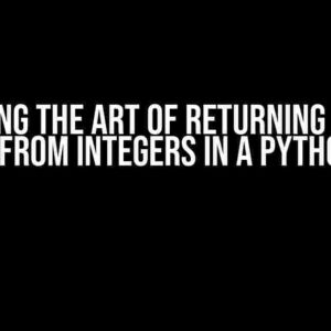 Mastering the Art of Returning a List of Letters from Integers in a Python Stack